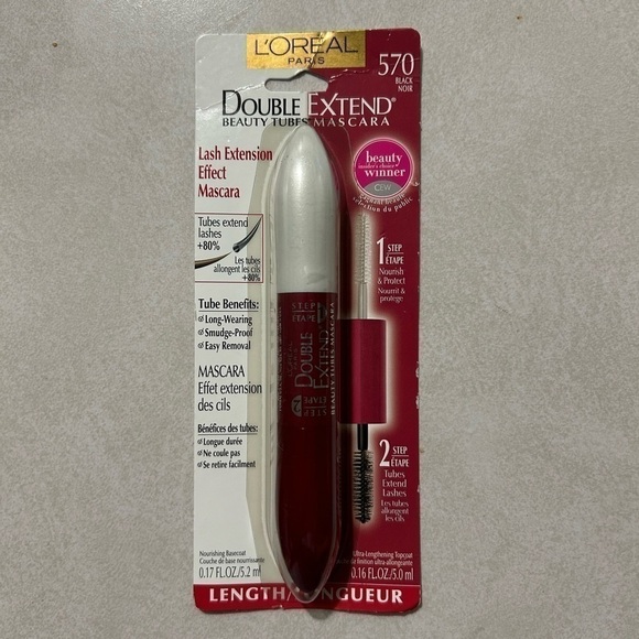 NIB Unopened L’Oréal Double Extend Mascara 570‎ Black - Picture 1 of 7